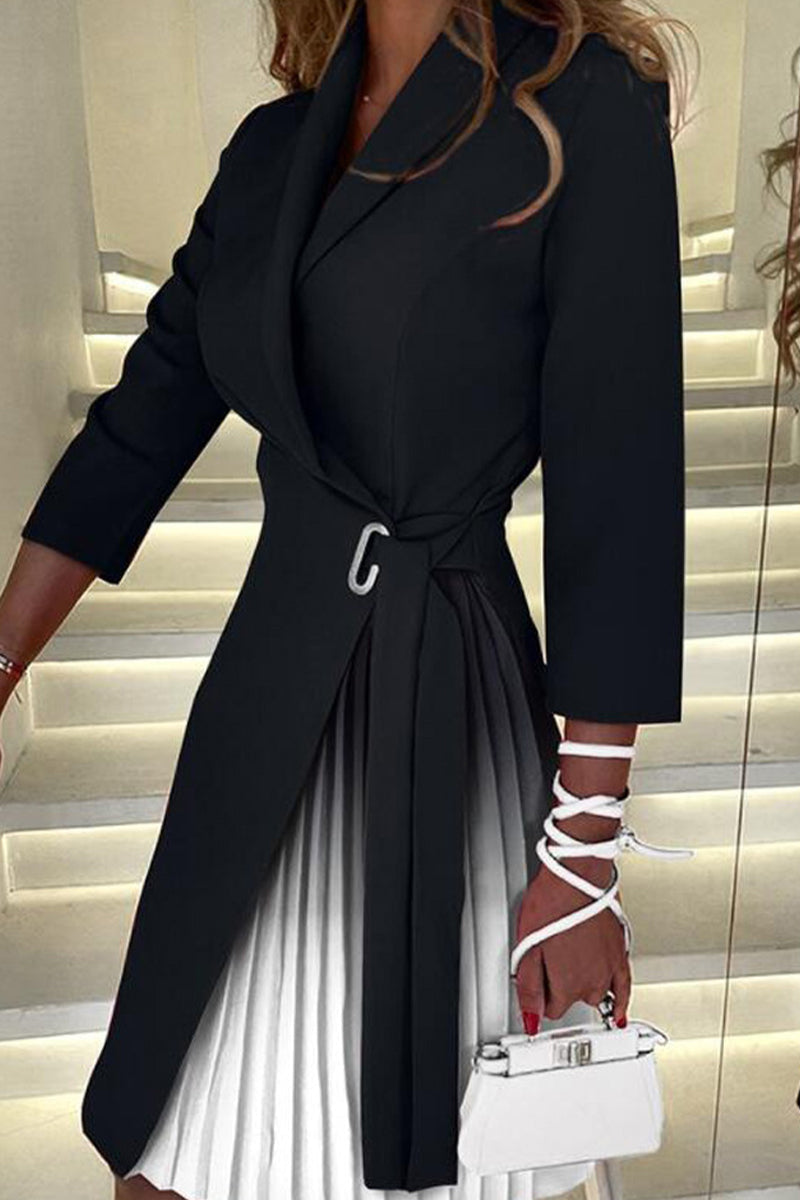 Teresa Elegant A Line Dress with Tailored Everyday Styling