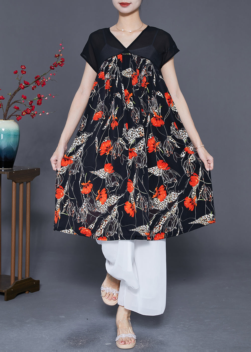 Elegantly Styled Dress for Everyday Wear