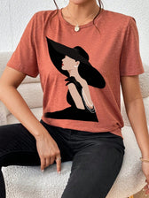 Figure Graphic Tee