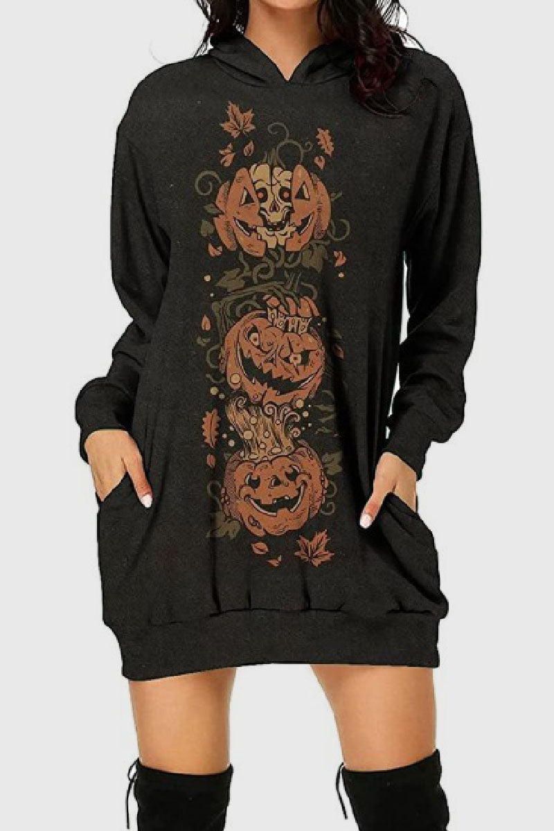 Minimalist Dolores Casual Printed Basic Dress for Modern Fashion Wear