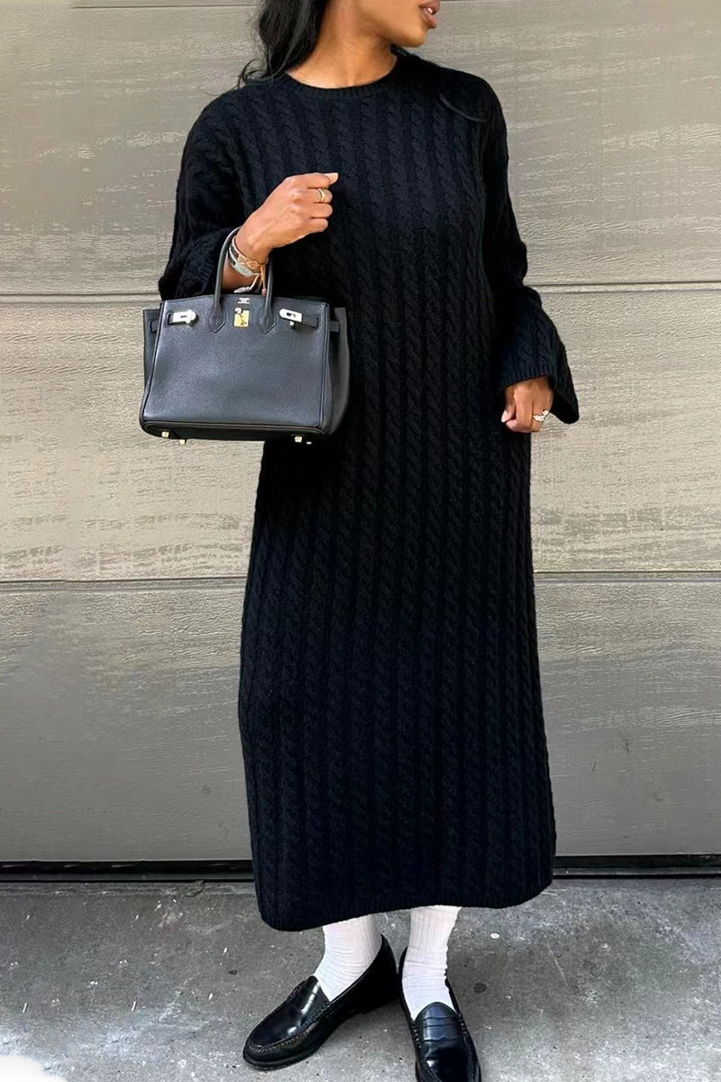 Marcela Elegant Simple Plain Dress with Elegant Everyday Styling