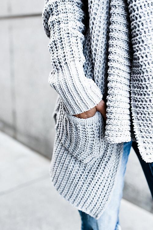 Comfy Cozy Pocketed Long Sleeves Cardigan