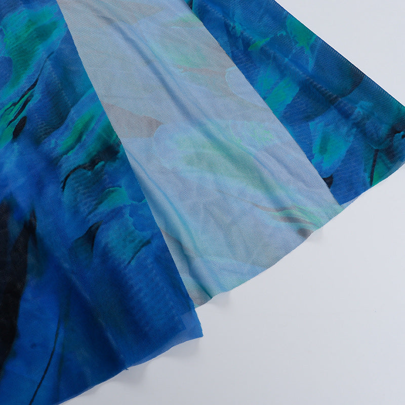 Dempsey Maxi Dress - Blue