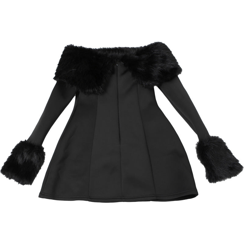 Carnival Mini Dress - Black