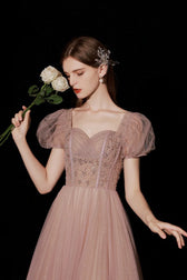 Chiffon Empire Waist Prom Dress