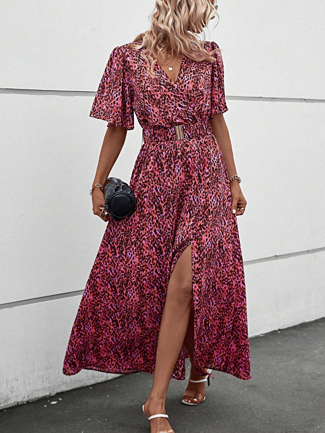 Tania Exclusive Maxi Dress Butterfly Style Designer Edit