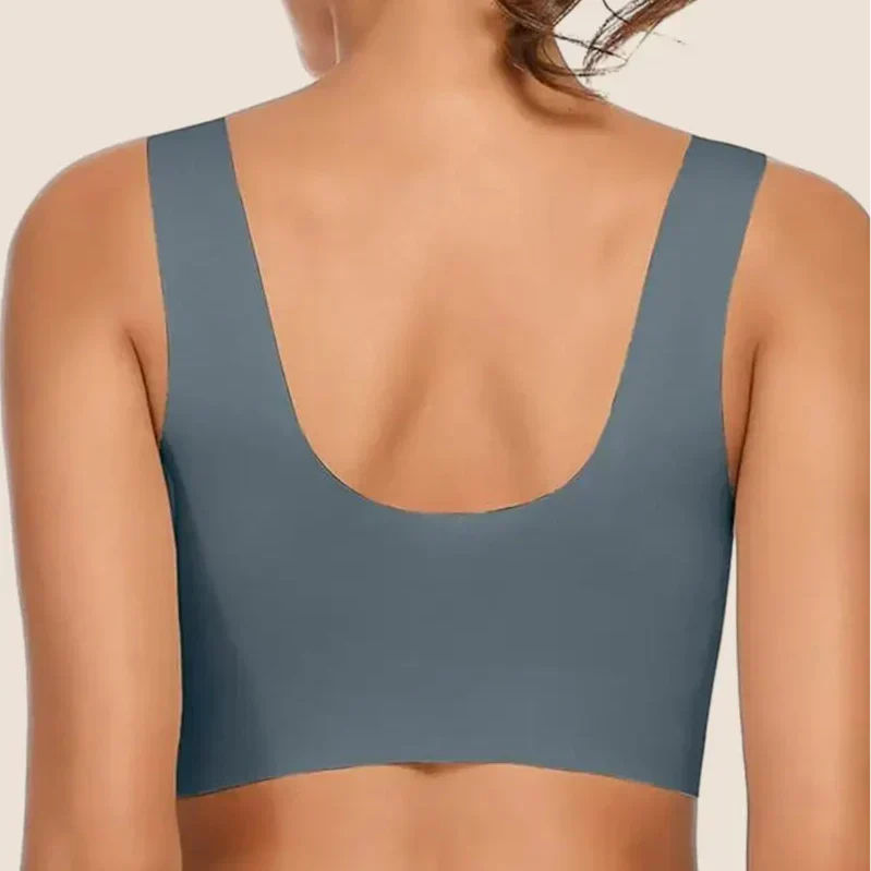 Wireless Seamless Wide Strap Bra