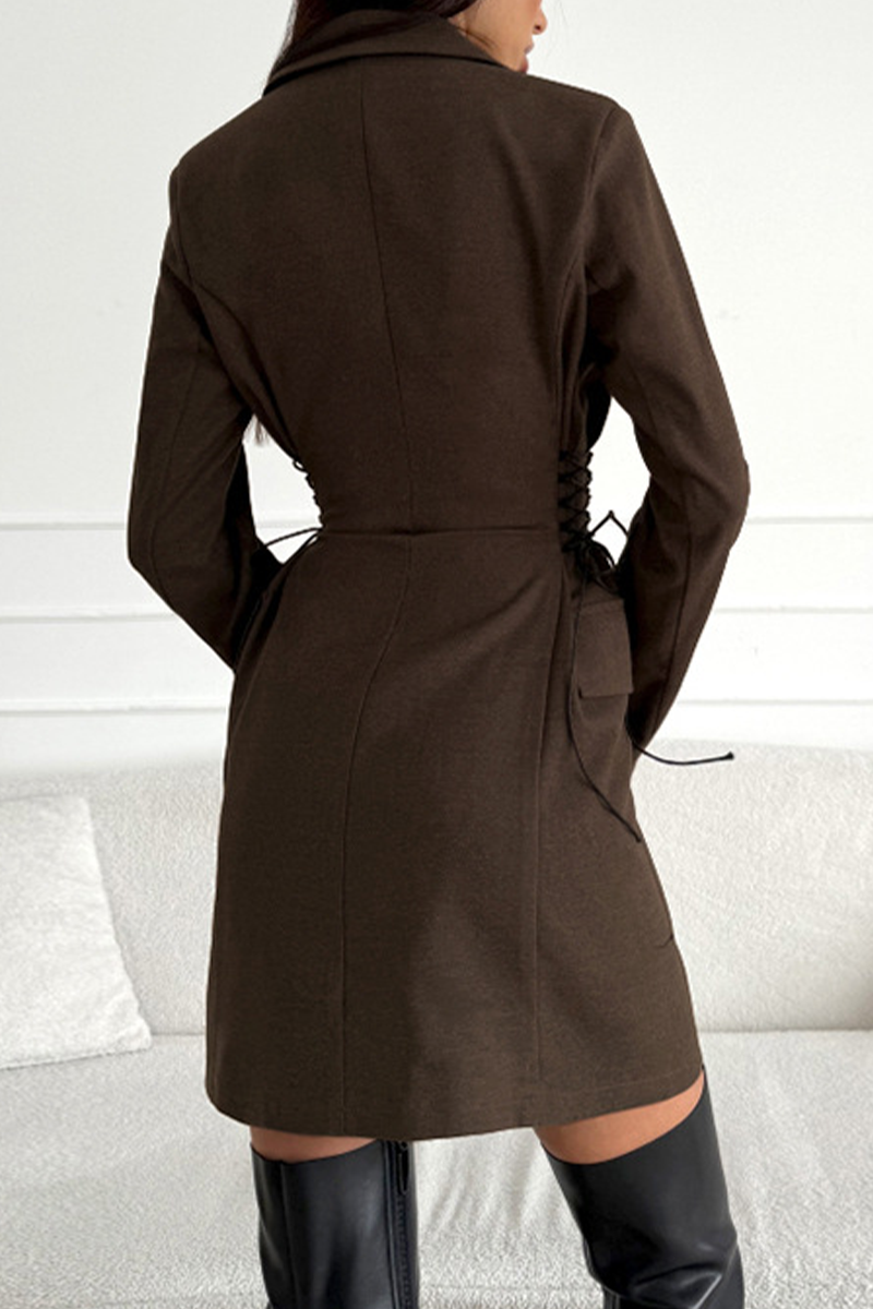 Ina Daily Elegant Suit Classic Dress with Premium Casual Styling