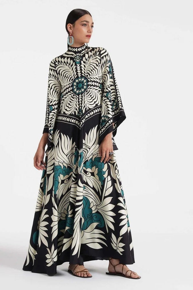 Norma Timeless Mix Tiles Placed Magnifico Dress Premium Wardrobe Essential
