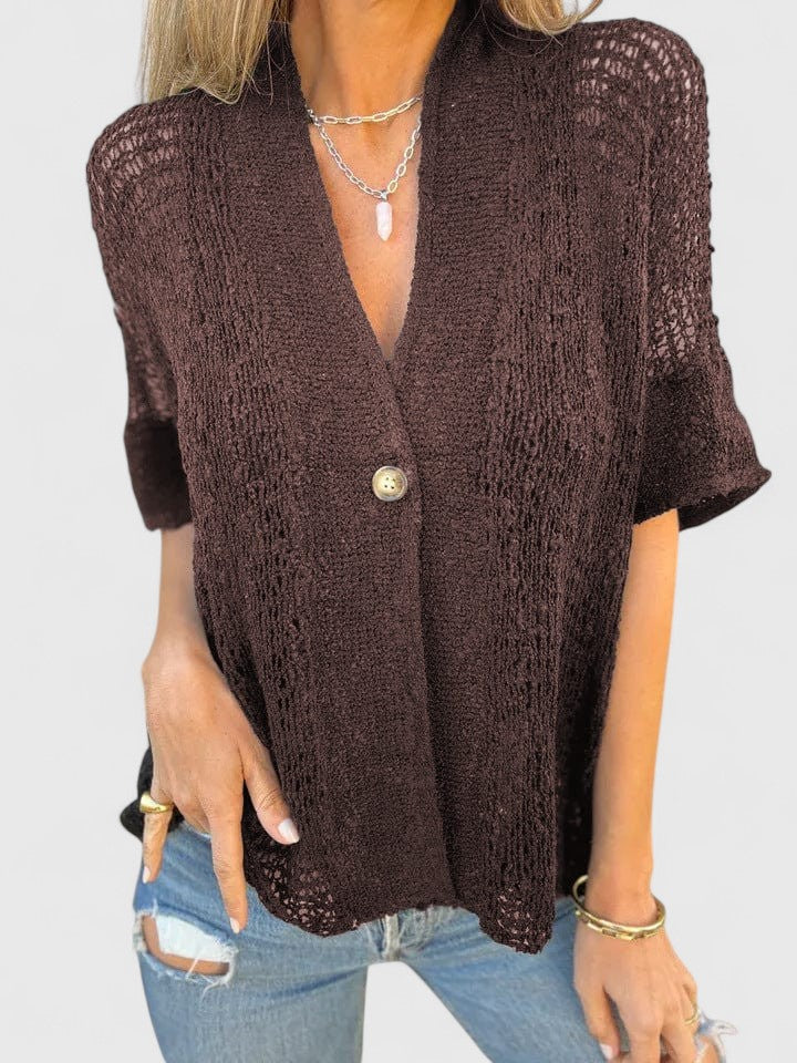 Jamie | Elegant Knitted Shirt.