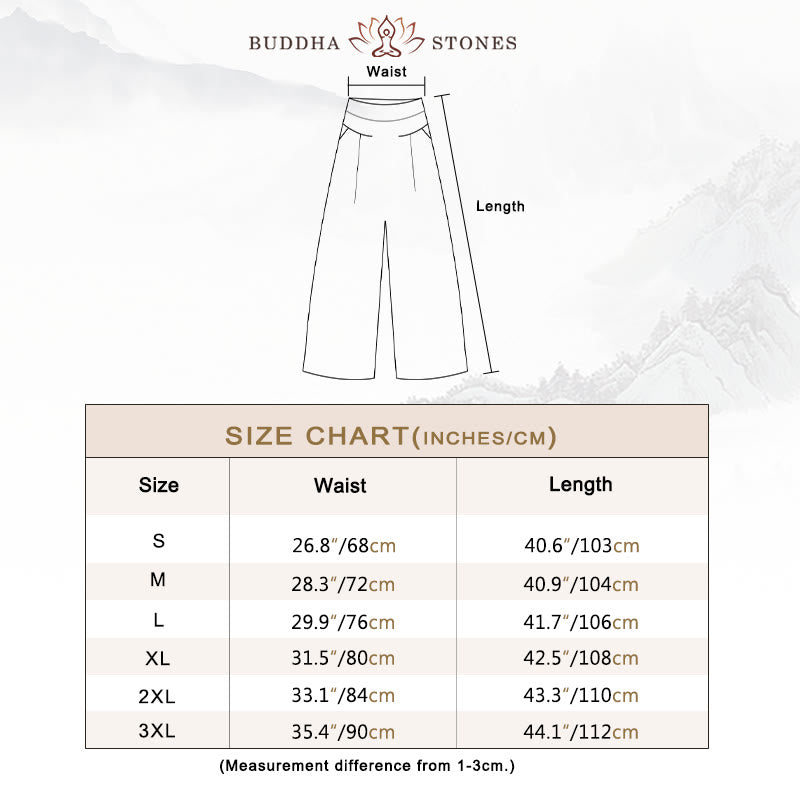 High Waist Wide Leg Culotte Pants