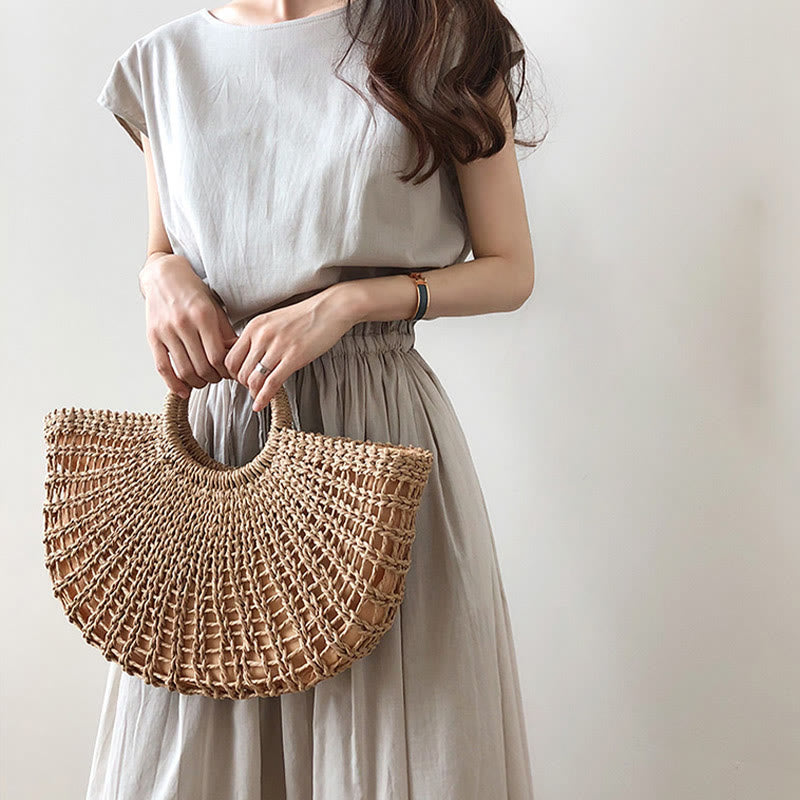 Cap Sleeve Drawstring Waist Linen Look Maxi Dress 3