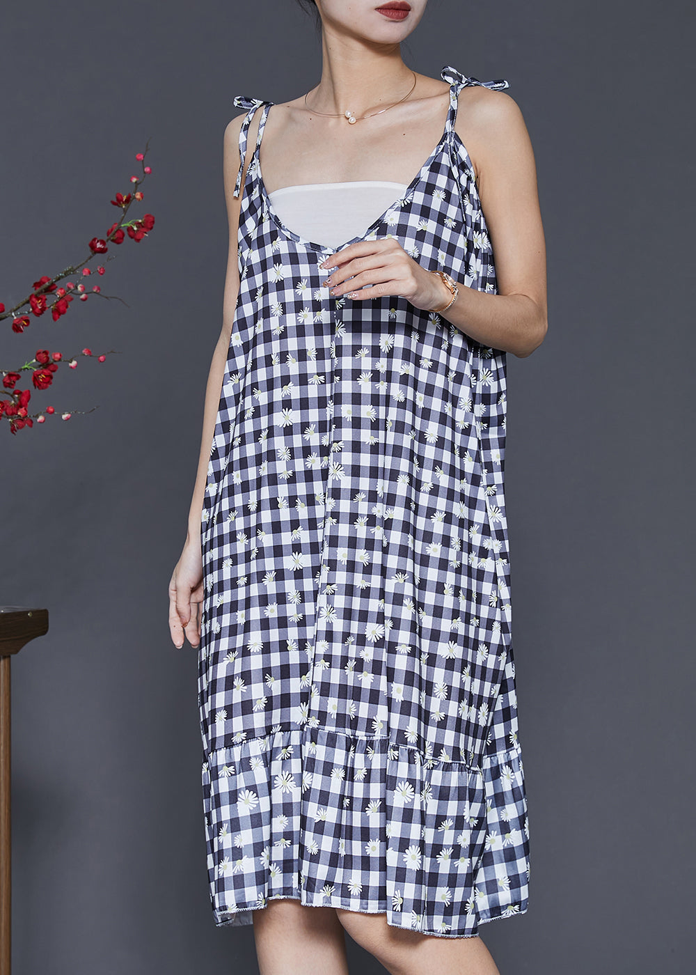 A Vintage Style Dress with Delicate Timeless Details