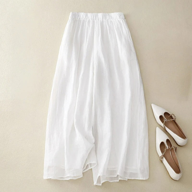 High Waist Wide Leg Pants