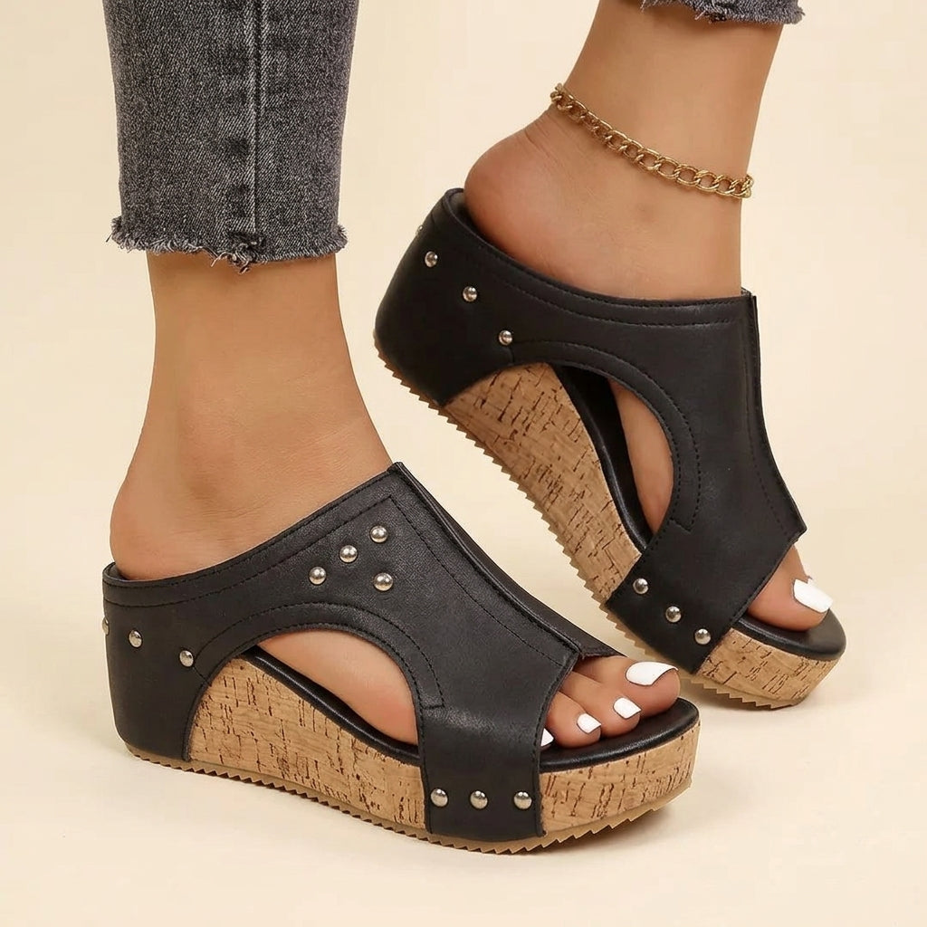 Renee | Wedge Sandals