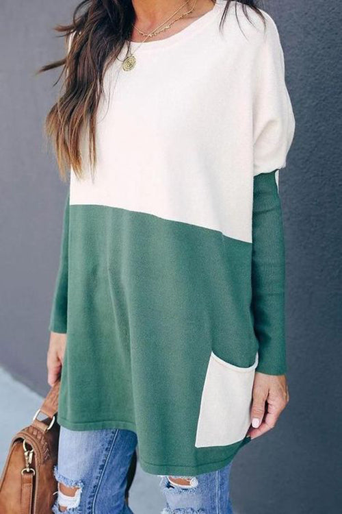 Get Comfortable Double Pocket Sweater