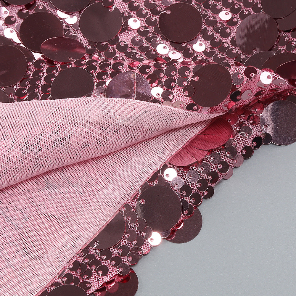 Shine On Mini Dress - Pink