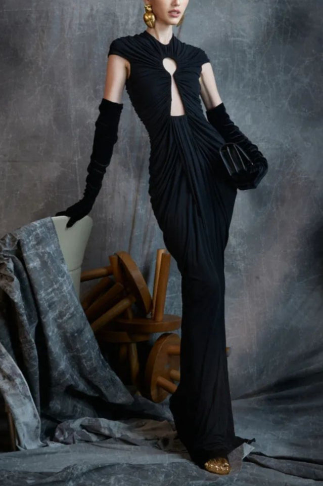 Gorgeous Keyhole Maxi Dress