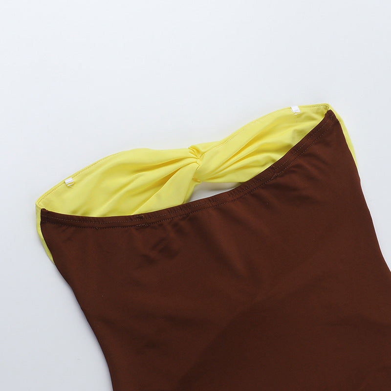 Jonjo Maxi Dress Brown