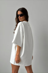 Trendy Oversized Graphic Crewneck T-Shirt