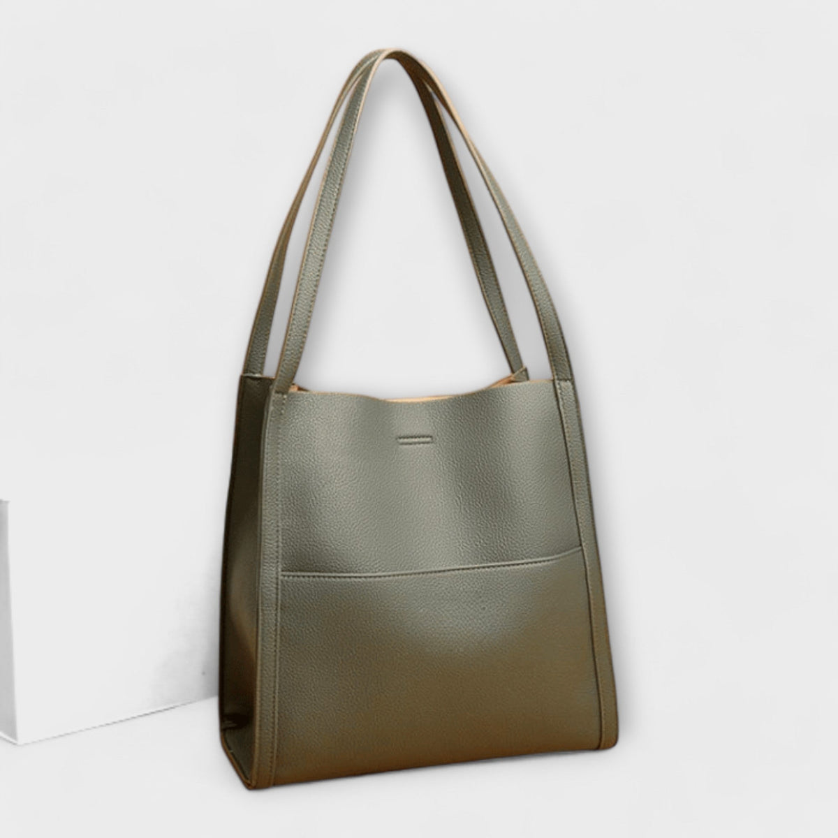 Slouchy Bucket Shoulder Tote Bag
