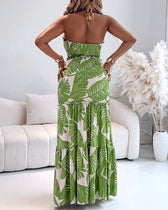 Strapless Cut Out Shirred Mermaid Maxi Dress 13