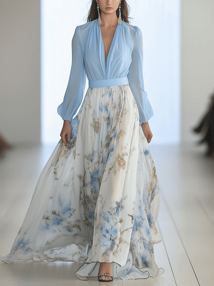 Modern Label | Elegant Floral Maxi Dress