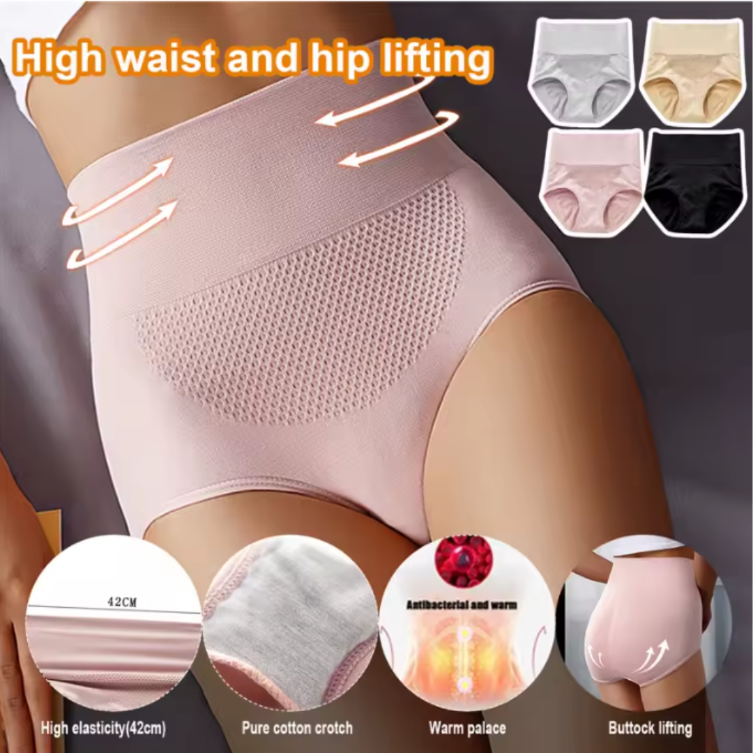 High Waist Tummy Control Shapewear Briefs