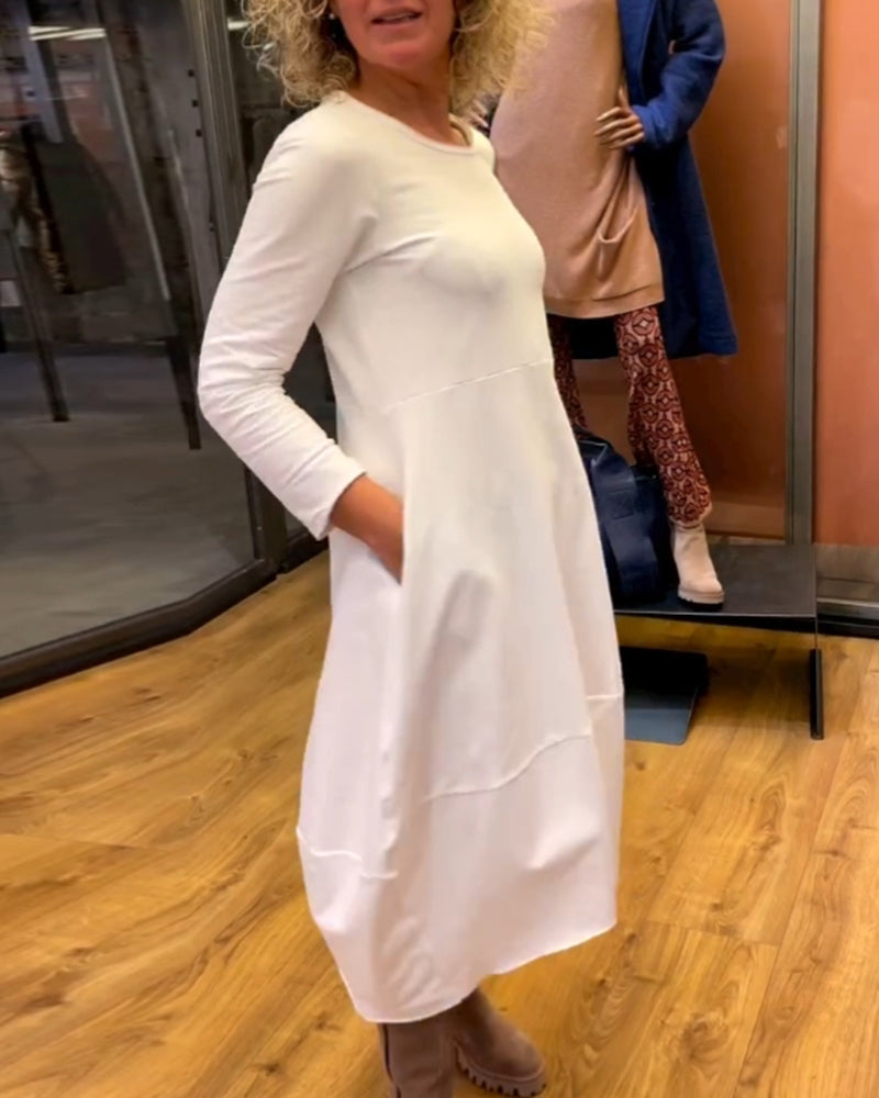 Frieda Long Dress With Dress with Modern Everyday Styling