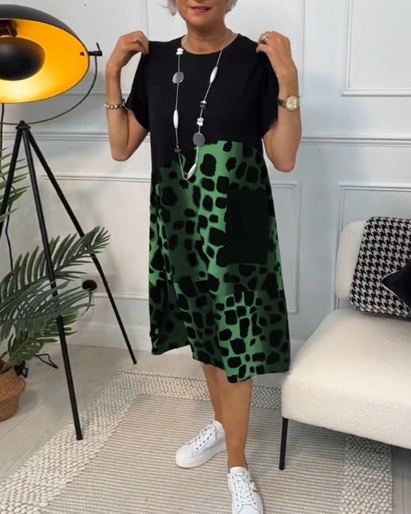 Cassandra | Women’s Elegant Midi Dress Green
