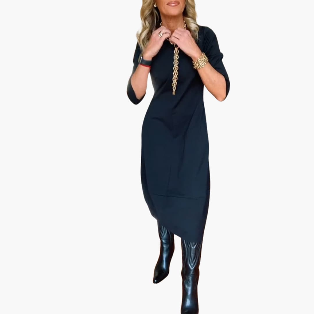 Grace | Elegant and Comfortable Dress Black