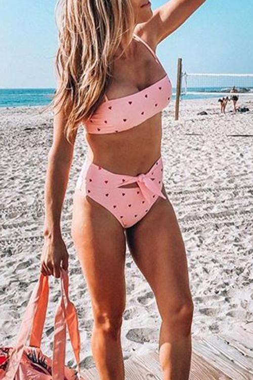 Heart Knot Bikini Set