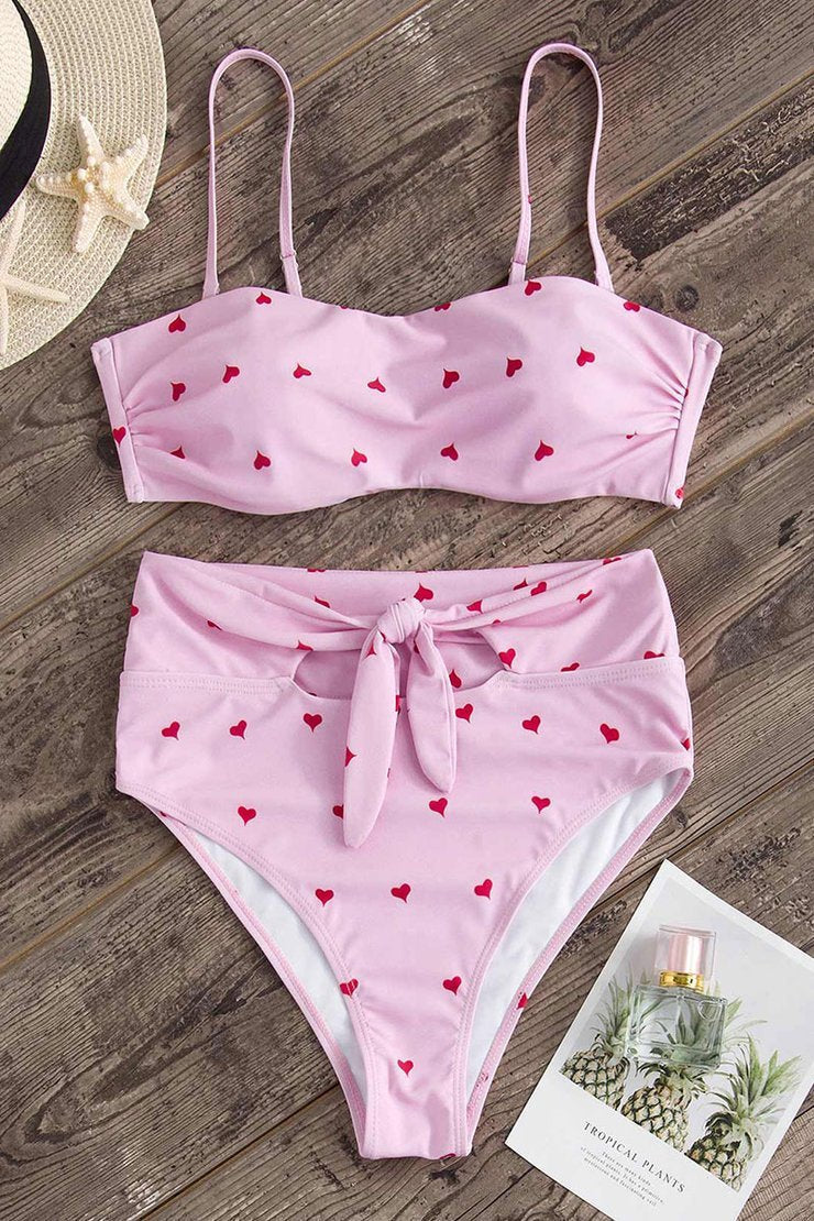 Heart Knot Bikini Set