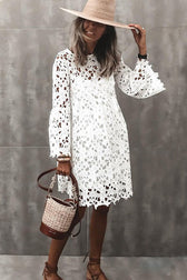 Out In The World Lace Two-Piece Mini Dress 3