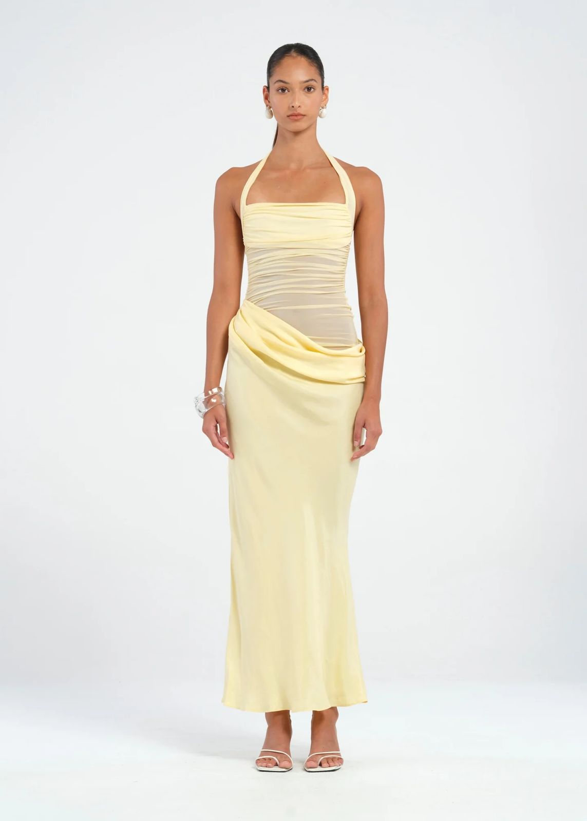 Rubeus Maxi Dress - Yellow