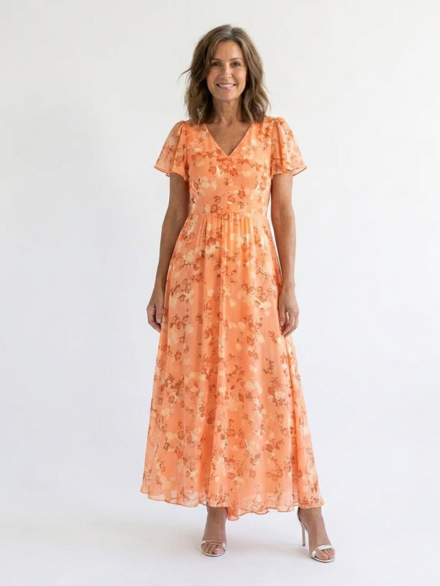Felicia™ | Casual Floral Flowy Maxi Dress