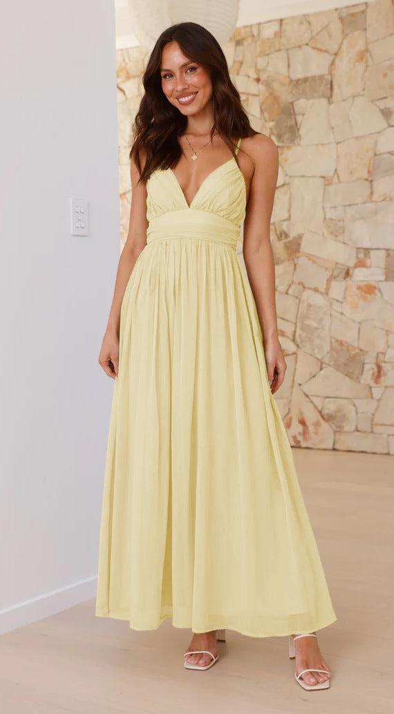 Croft Dress - Yellow