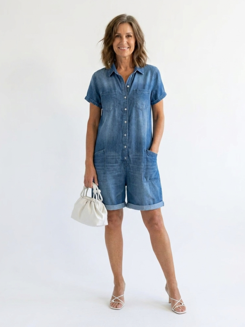 Laverne™ | Relaxed Fit Summer Short Jumpsuit