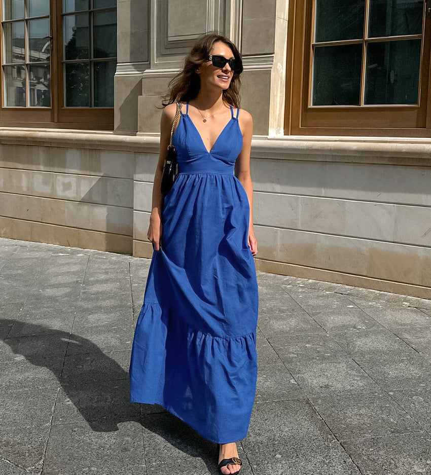 Buckley Maxi Dress - Blue