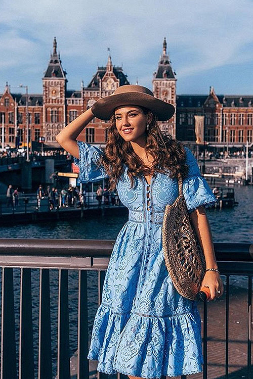 Spend Some Time Lace Midi Dress - 3 Colors 2