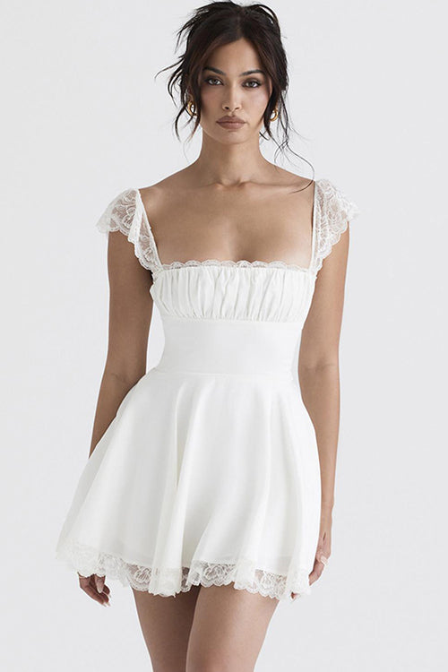 Sent to Charm Lace Mini Dress - 2 Colors - View 6