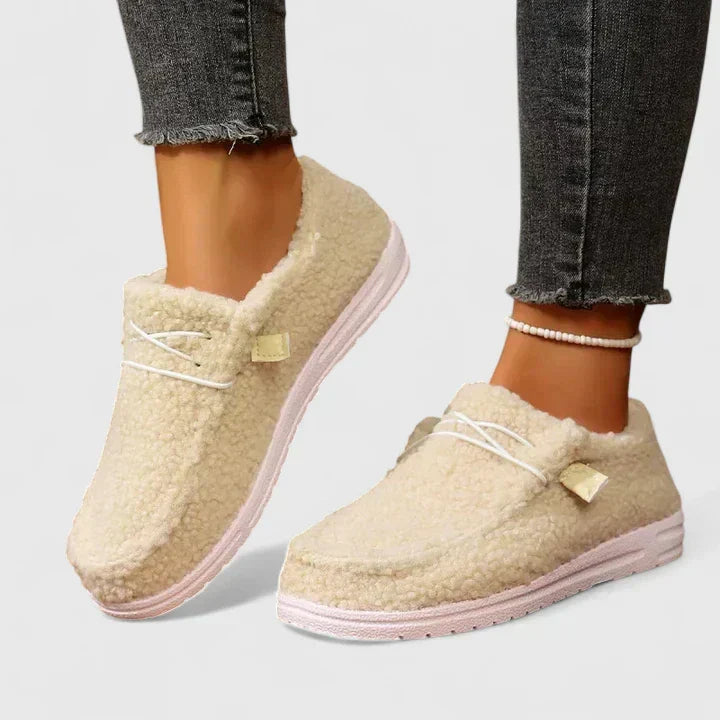 Slip On Sherpa Lined Moccasin Loafers