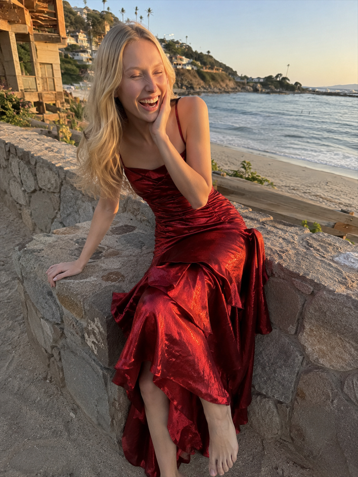 Satin Dress