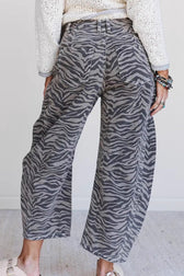 High-Waist Denim Jeans