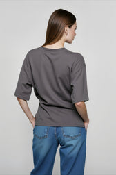 Oversized Solid Relaxed T-Shirts