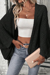 Loose Batwing Sleeve Knit Cardigan