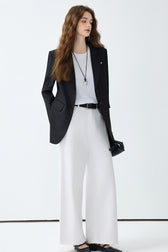 Unstructured Relaxed Office Chic Blazer