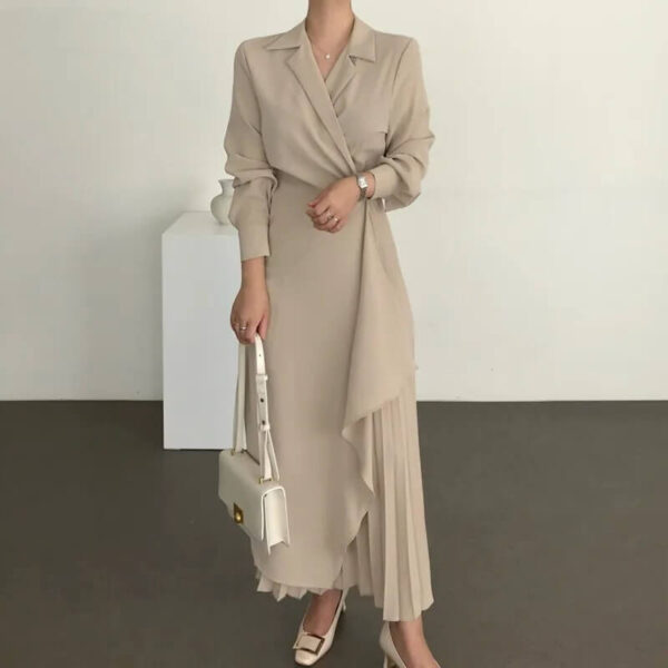 Reya Maxi Dress - Beige