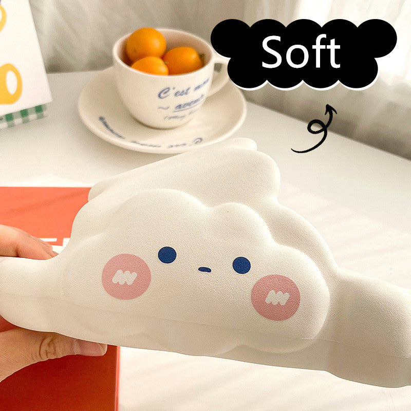 Cute Cloud Summer Girl Heart Home Non-Slip Cloudy Thickened Soft-Soled Slippers