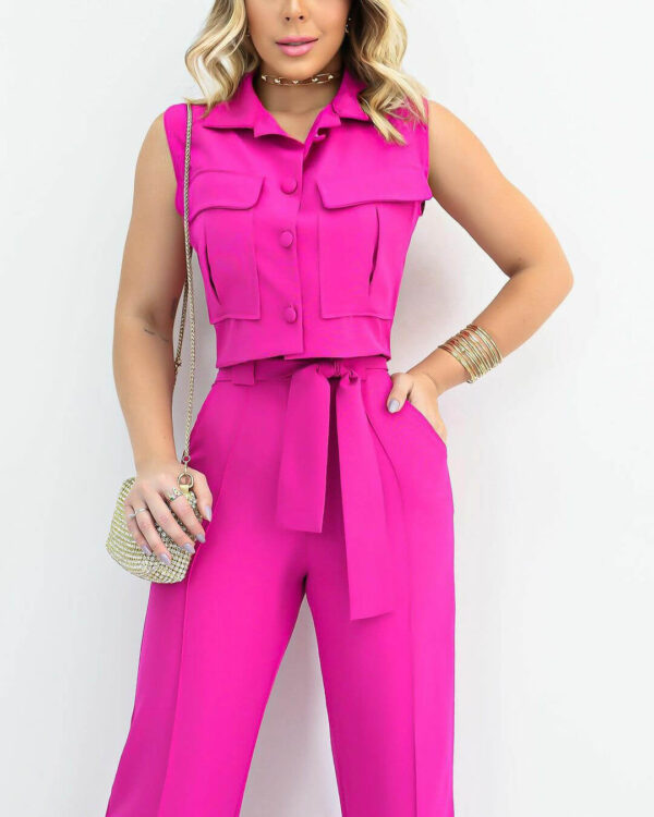 Nella Co-ord -  Rose Red